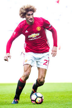 Manchester Uniteds Marouane Fellaini