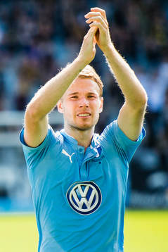 Malmö FFs Oscar Lewicki tackar publiken