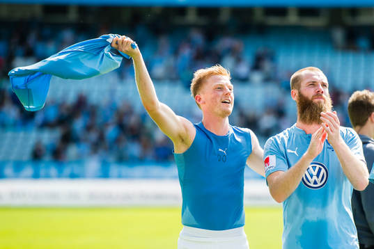 Malmö FFs Anders Christiansen jublar