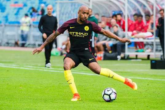 Manchester Citys Fabian Delph