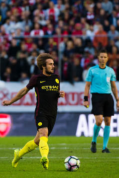 Manchester Citys Aleix Garcia
