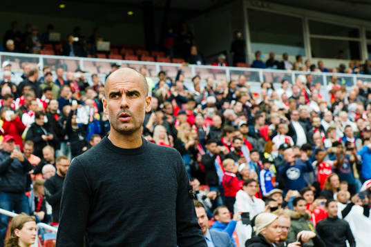 Manchester Citys tränare Pep Guardiola