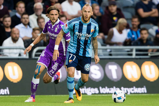 IFK Göteborgs Tom Pettersson steget bakom Djurgårdens