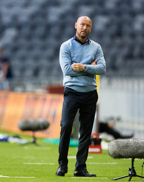 Djurgårdens tränare Mark Dempsey