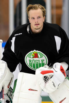 Rögles målvakt Oscar Dansk