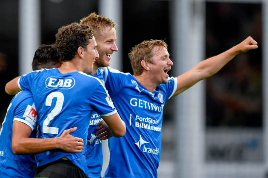 Halmstads Adnan Kojic, Sead Haksabanovic, Alexander Ruud