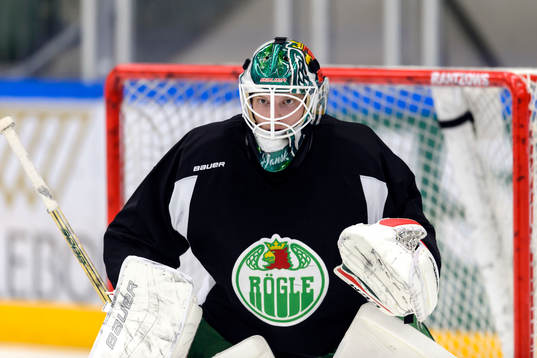 Rögles målvakt Oscar Dansk