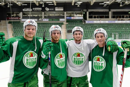 Rögles nyförvärv Anton Cederholm, Sebastian Collberg,