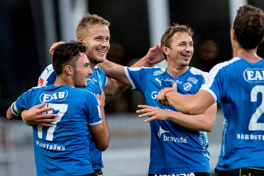 Halmstads Sead Haksabanovic, Alexander Ruud Tveter och