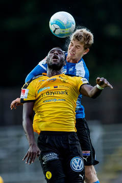 Frejs Abdul Basit Adam och Halmstads Marcus Mathisen