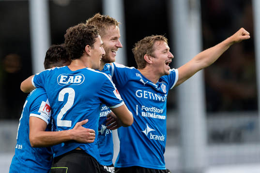 Halmstads Adnan Kojic, Sead Haksabanovic, Alexander Ruud