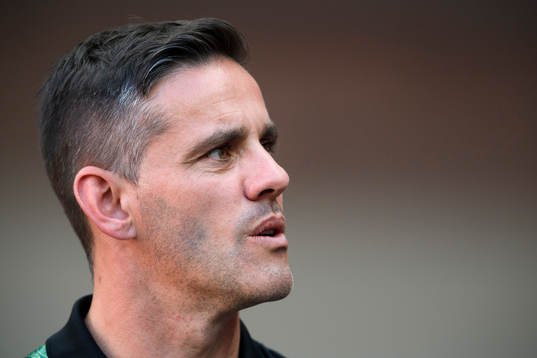 Kanadas förbundskapten John Herdman i fotbollsmatchen