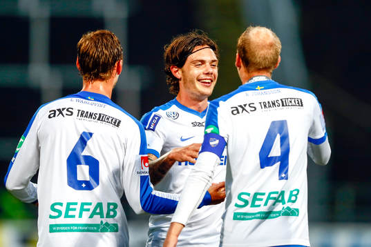 Norrköpings David Moberg Karlsson jublar