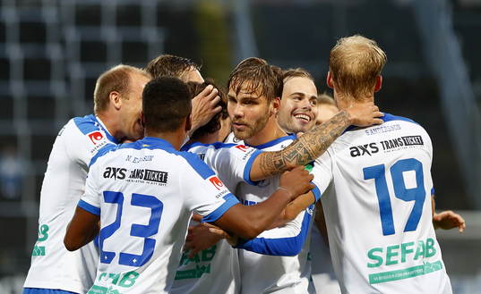 Norrköping med Christoffer Nyman jublar
