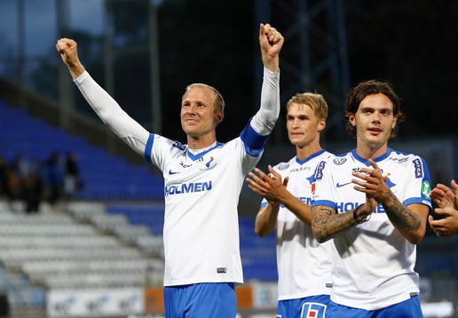 Norrköpings Andreas Johansson, Sebastian Andersson och