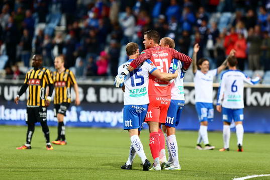 Norrköpings Marcus Falk Olander, Andreas Johansson och