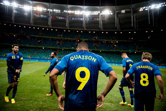 Sveriges Robin Quaison