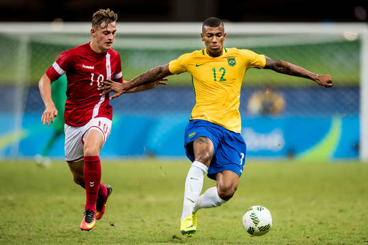 Danmarks Jacob Bruun Larsen och Brasiliens Walace