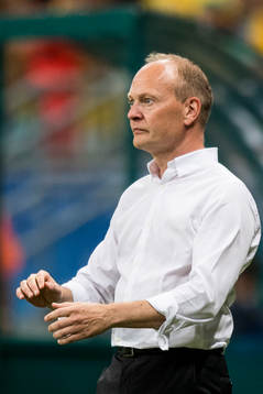 Danmarks förbundskapten Niels Frederiksen