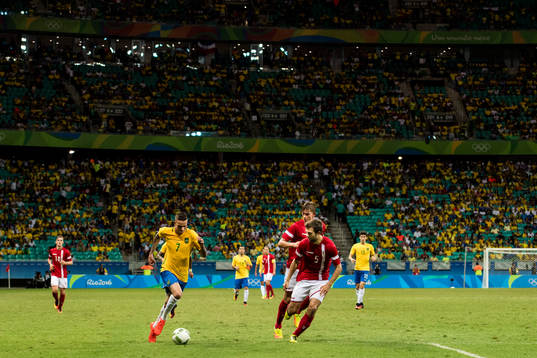Brasiliens Luan och Danmarks Blabjerg Mathiasen