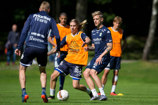 IFK Göteborgs nyförvärv Elias Mar Omarsson och Sören