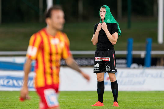 Varbergs Anton Liljenbäck deppar