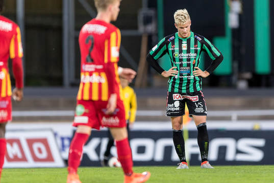 Varbergs Mats Andre Kaland deppar