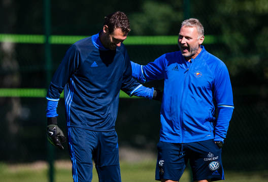 Djurgårdens målvakt Andreas Isaksson och