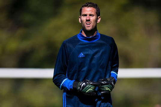 Djurgårdens målvakt Andreas Isaksson