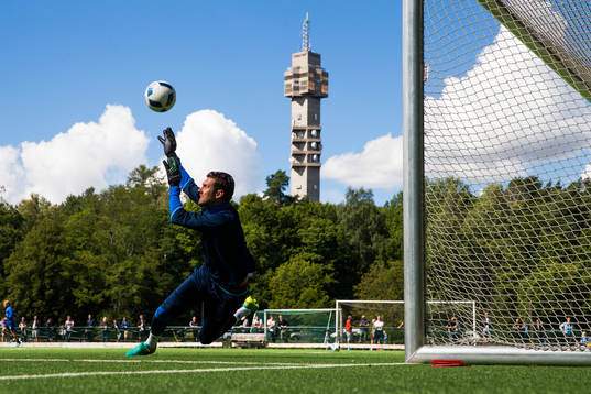Djurgårdens målvakt Andreas Isaksson
