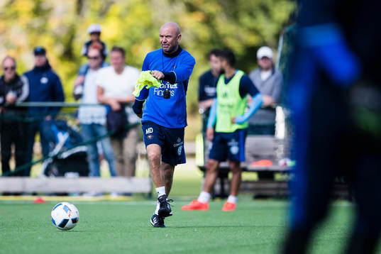 Djurgårdens tränare Mark Dempsey