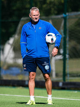 Djurgårdens målvaktstränare Kjell Frisk