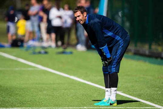 Djurgårdens målvakt Andreas Isaksson