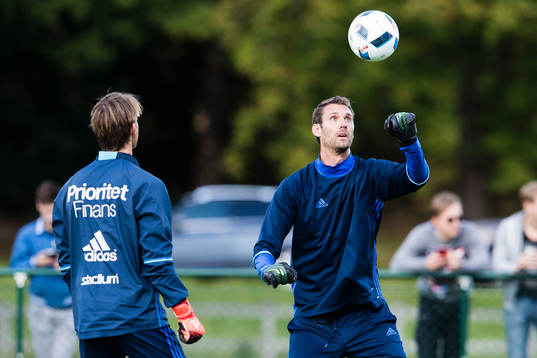 Djurgårdens målvakt Andreas Isaksson