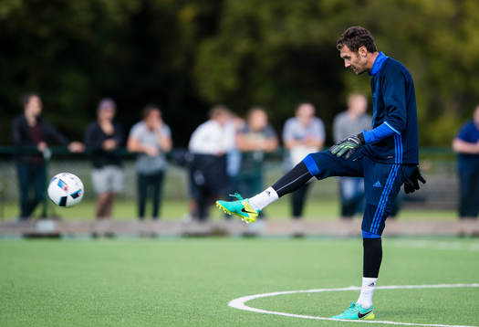 Djurgårdens målvakt Andreas Isaksson
