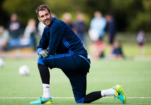 Djurgårdens målvakt Andreas Isaksson