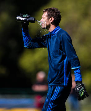 Djurgårdens målvakt Andreas Isaksson