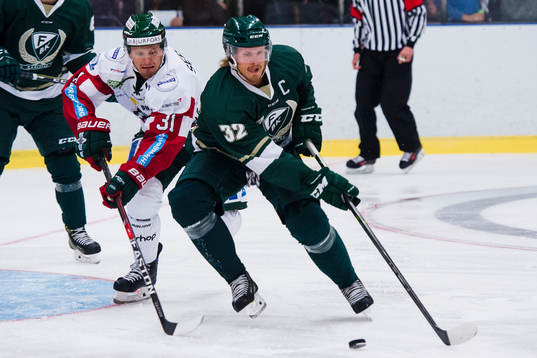 Frölundas Nicklas Lasu och Färjestads Magnus Nygren