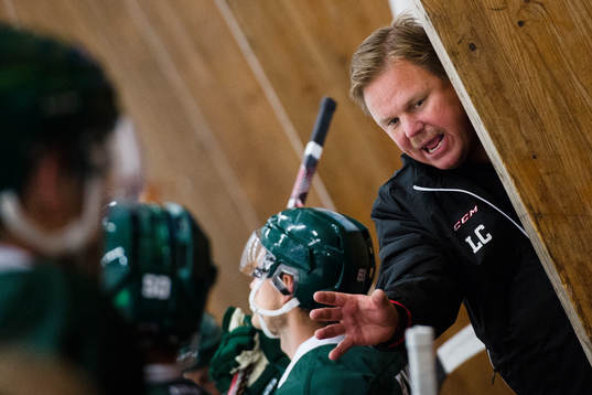 Färjestads tränare Leif Carlsson