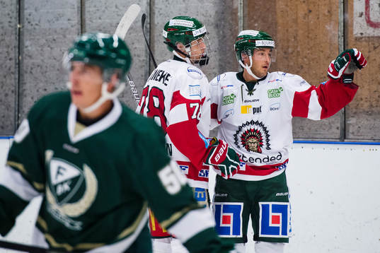 Färjestads Sebastian Erixon deppar medan Frölundas