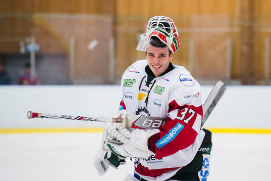 Frölundas målvakt Johan Gustafsson