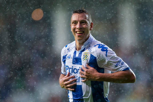 IFK Göteborgs Martin Smedberg Dalence jublar