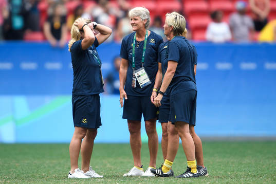 Sveriges förbundskapten Pia Sundhage