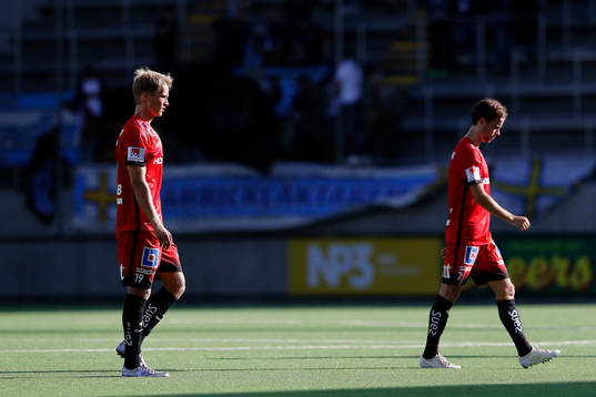 Norrköpings Sebastian Andersson och Andreas Blomqvist