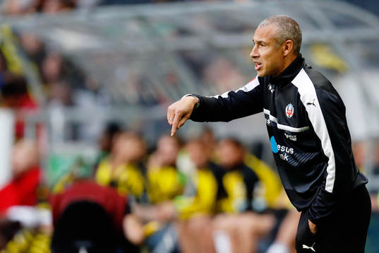 Helsingborgs manager Henrik Larsson