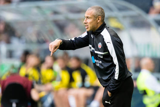 Helsingborgs manager Henrik Larsson