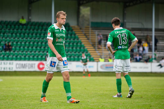 Ljungskiles Jakob Olsson och Peter Sörensen Nergaard deppar