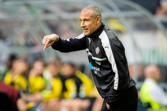 Helsingborgs manager Henrik Larsson