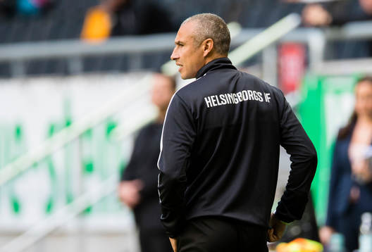 Helsingborgs manager Henrik Larsson