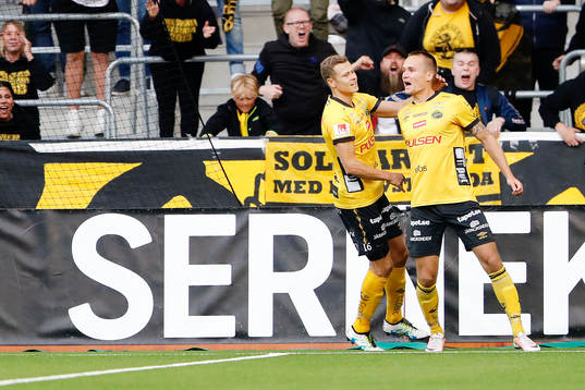 Elfsborgs Viktor Prodell gör 1-2 och jublar med Viktor